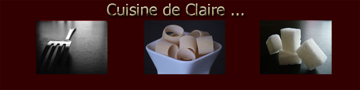 Cuisine de Claire