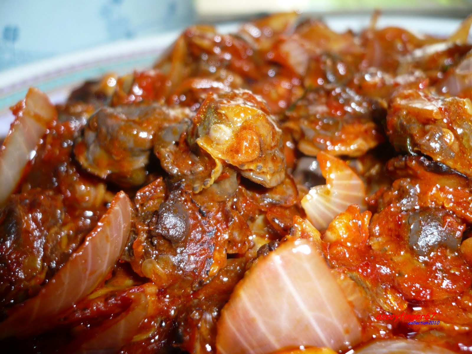 SterioStello Sambal kerang pedas masam manis