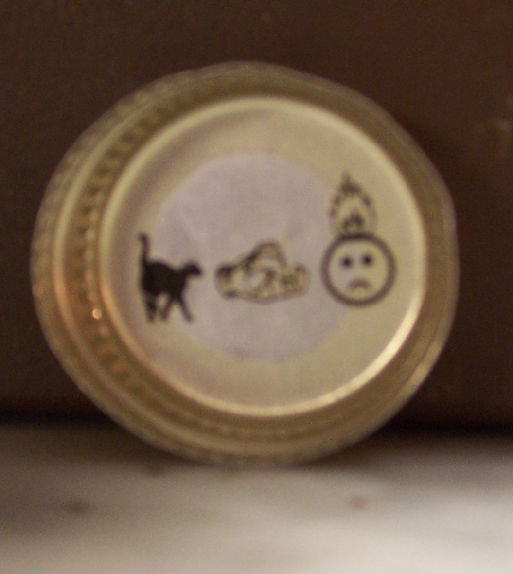 Mickey's Beer Cap Puzzle Answer Board: November 20091055 x 1180