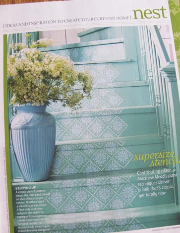 Stencil Stairs