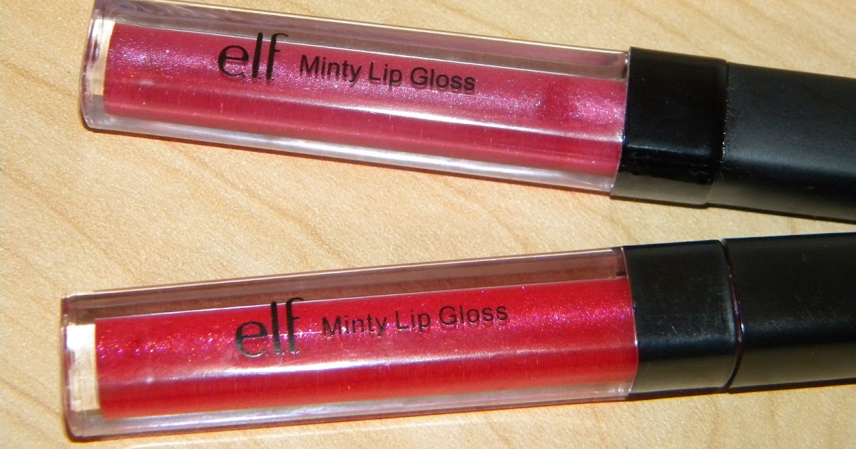 Shabby Makeup and More e.l.f Minty Lip Gloss Review