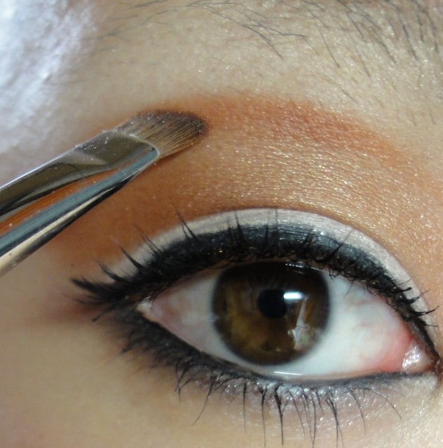 Orange Eyes In Black Inspired By Ashley Greene