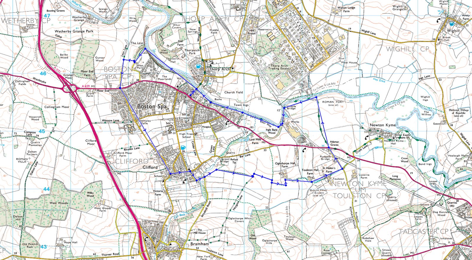 Jim & Gill's Walks Boston Spa