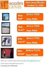 Wooden Canvas @ Cubao Expo Permanent Price Drop