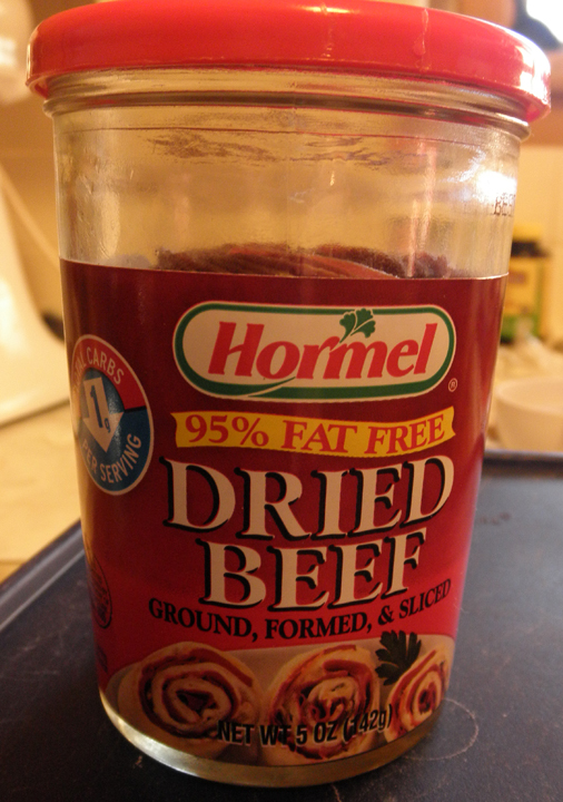 Food Pusher: Cream Cheese & Dried Beef Dip