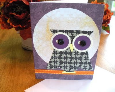 handmade owl cards