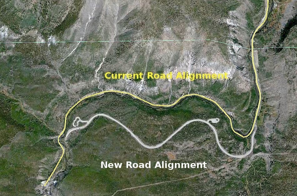 Yellowstone Park News Google Earth Reveals Road