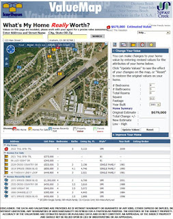 Karlhaus Realty at Spruce Creek, Value Map