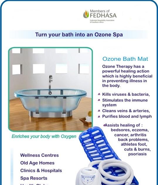 Oxygen Therapy and air Ozone Bath Mat