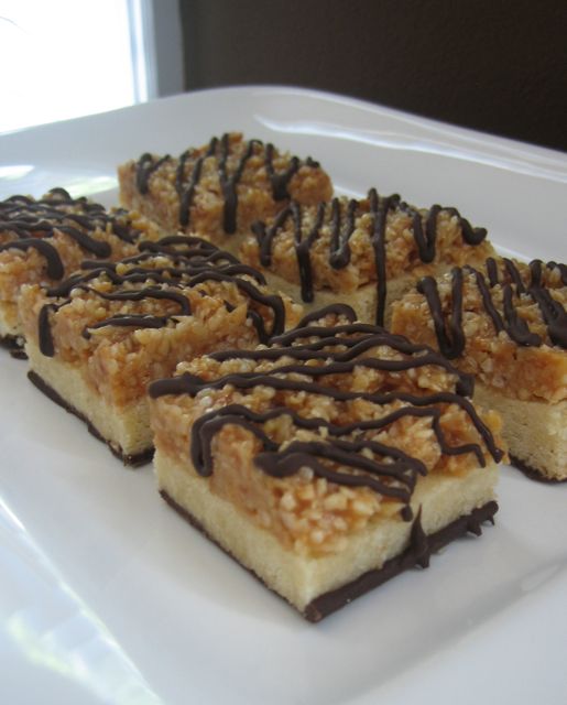 Samoa Cookie Bars