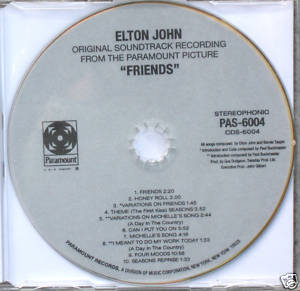 elton john friends now this rocks rare cd elton john quot friends quot soundtrack elton john friends now this rocks rare cd elton john quot friends quot soundtrack