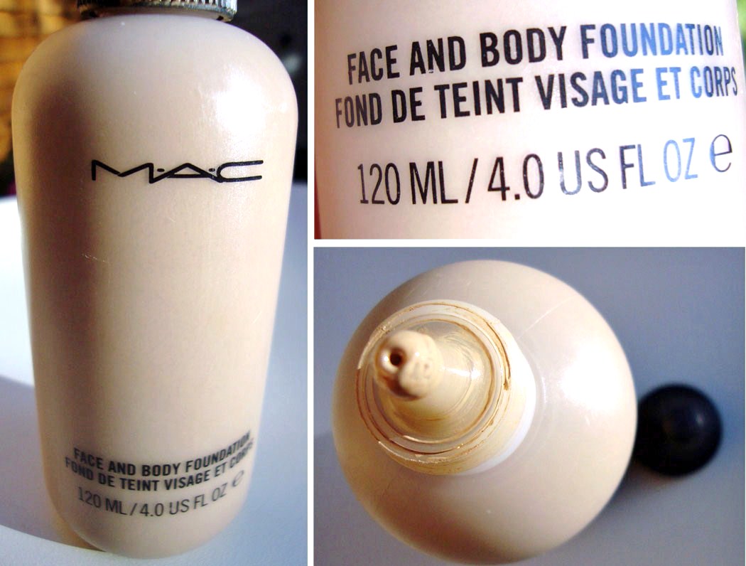 B U B B L E G A R M Mac Face and Body Foundation Review