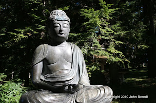 Sonnenberg Gardens - Buddha in the Japanese Garden