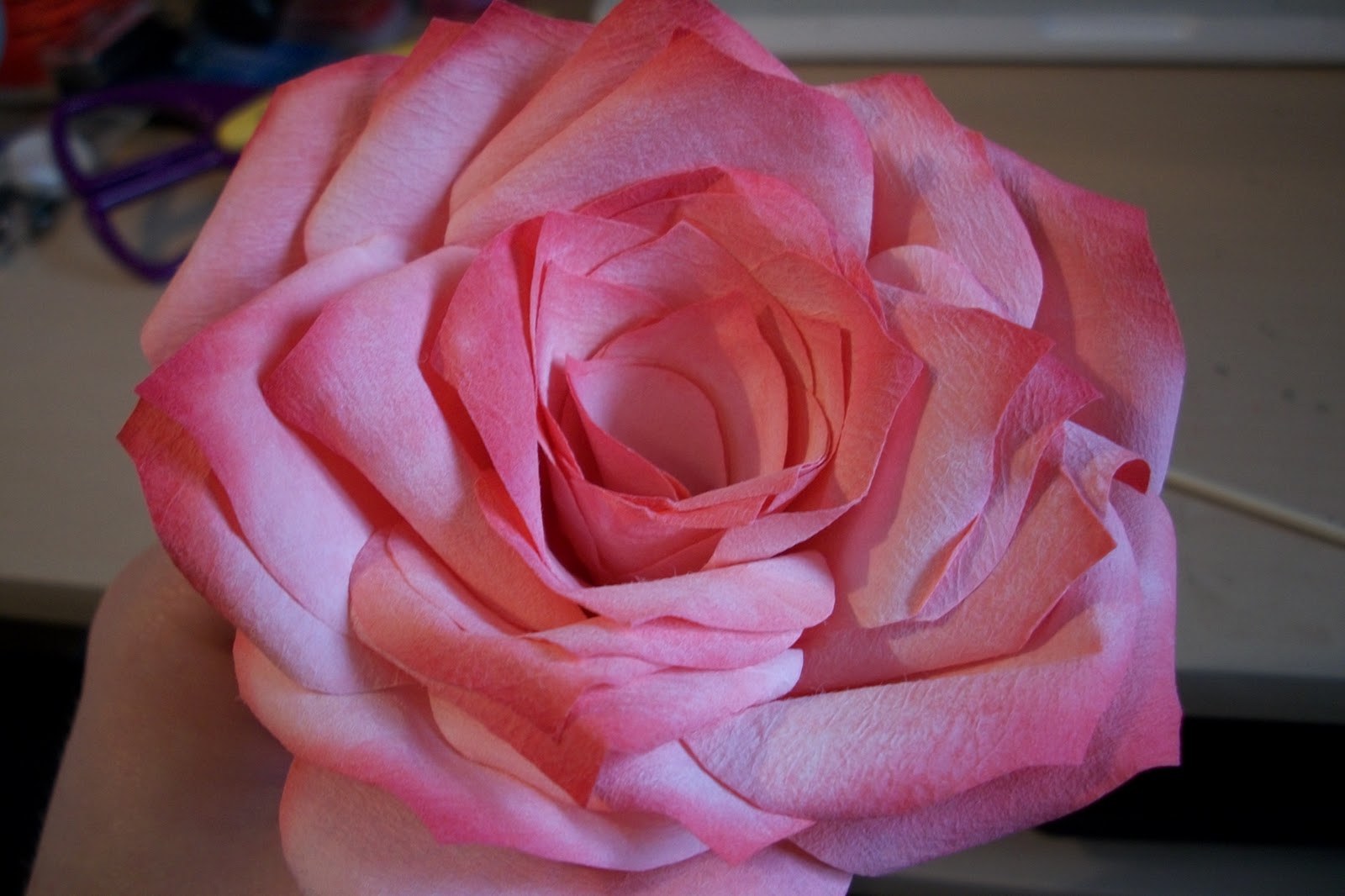 Envirocraftiness Coffee Filter Roses