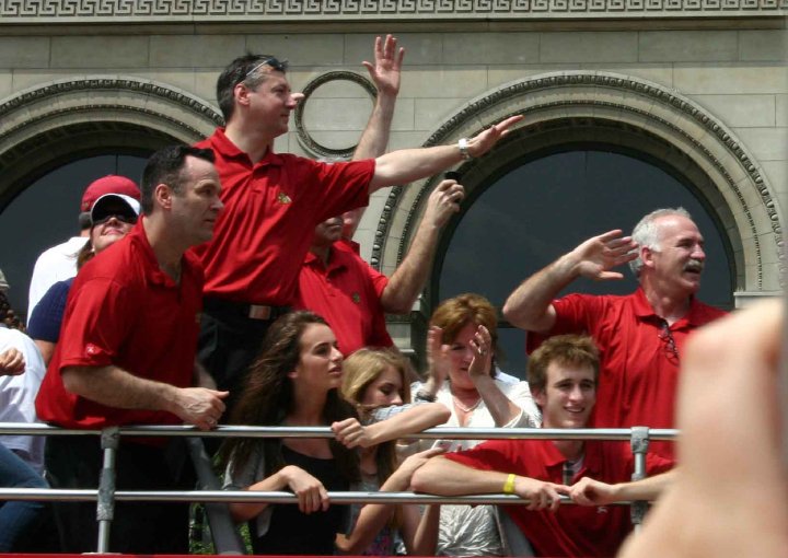 Blackhawks Announcer
