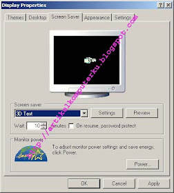 Its Me And My Note Membuat Screen Saver Dengan Tulisan Nama Sendiri
