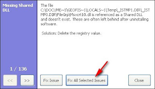 Fix registry windows