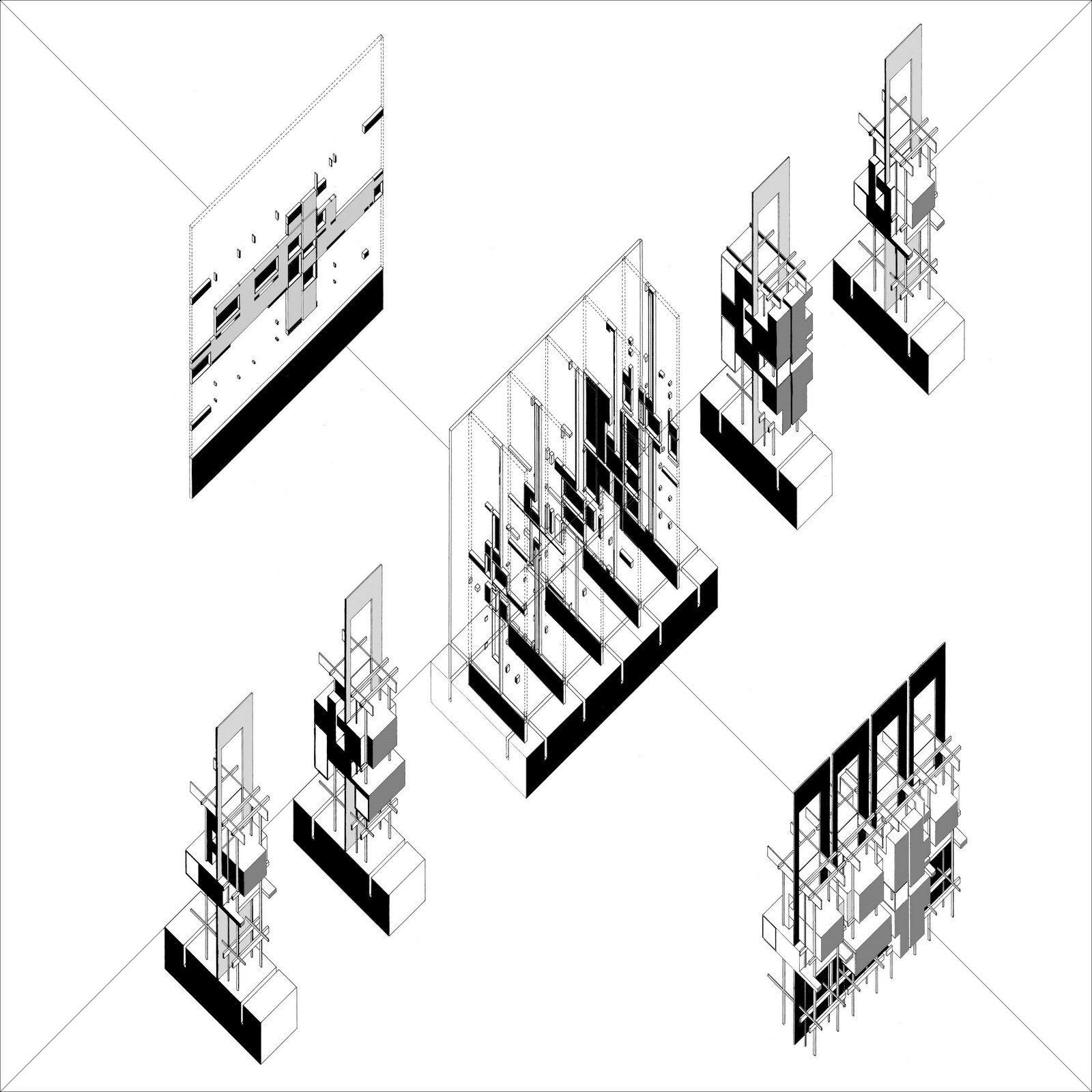 Exploded Isometric Drawing