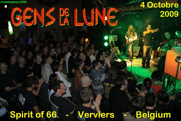 Gens De La Lune (04/10/09) at the "Spirit of 66" in Verviers, Belgium.