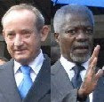 Yvo de Boer, Kofi Annan