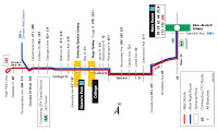 TTC 506 Streetcar Map
