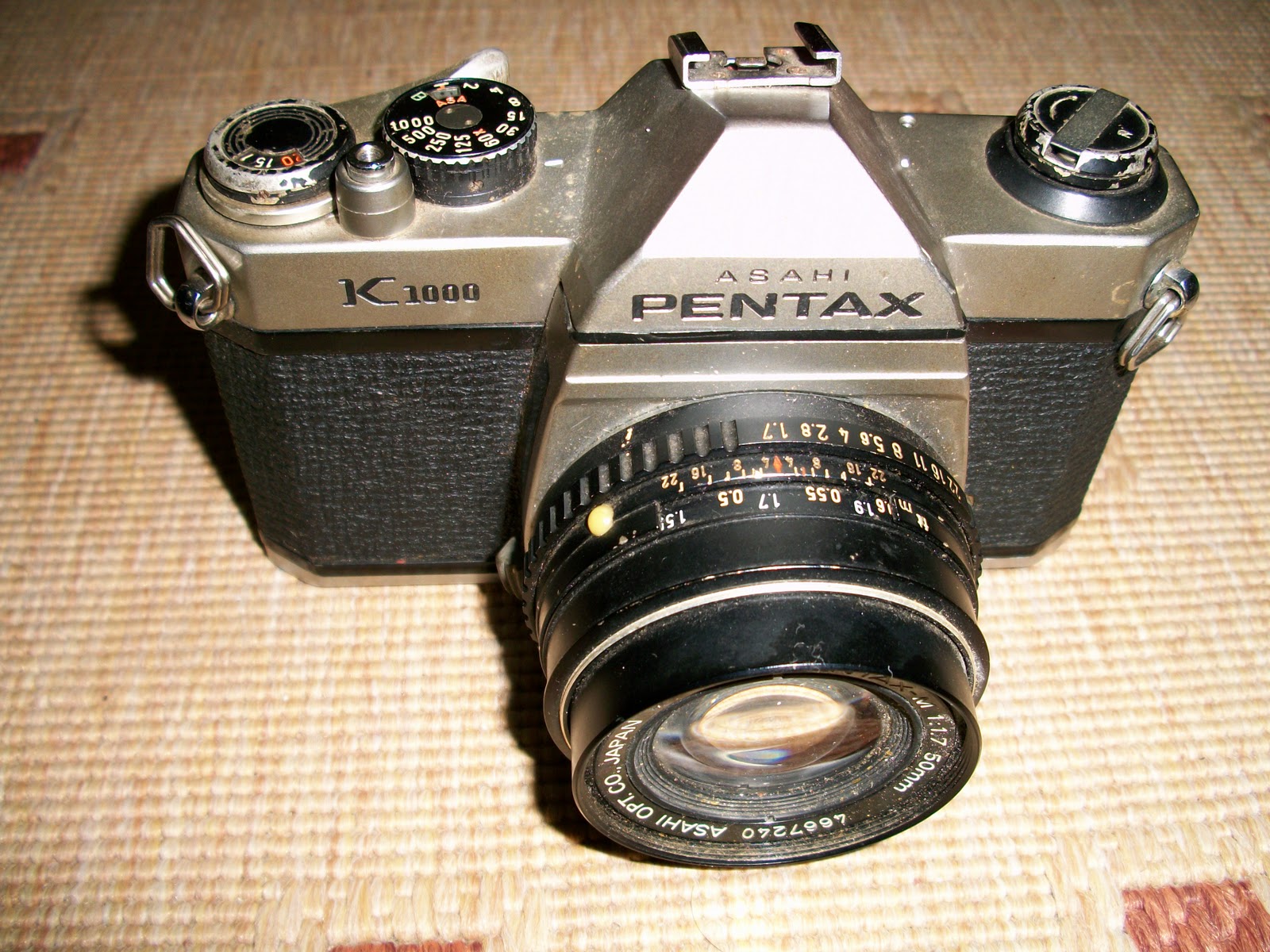 collectible items Asahi PENTAX K1000 vintage camera