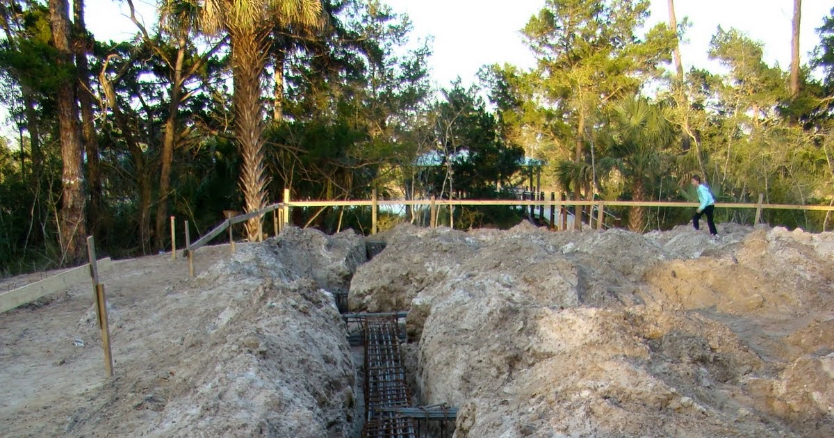 Dream Home Building a Foundation in Florida