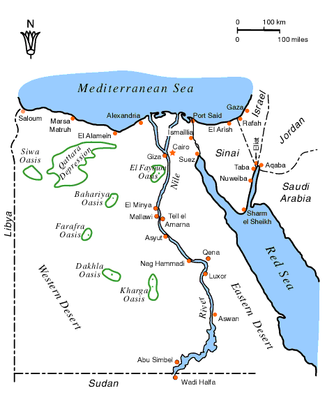Siwa Map