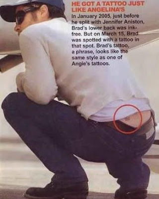 Photos: Brad Pitt's tattoos