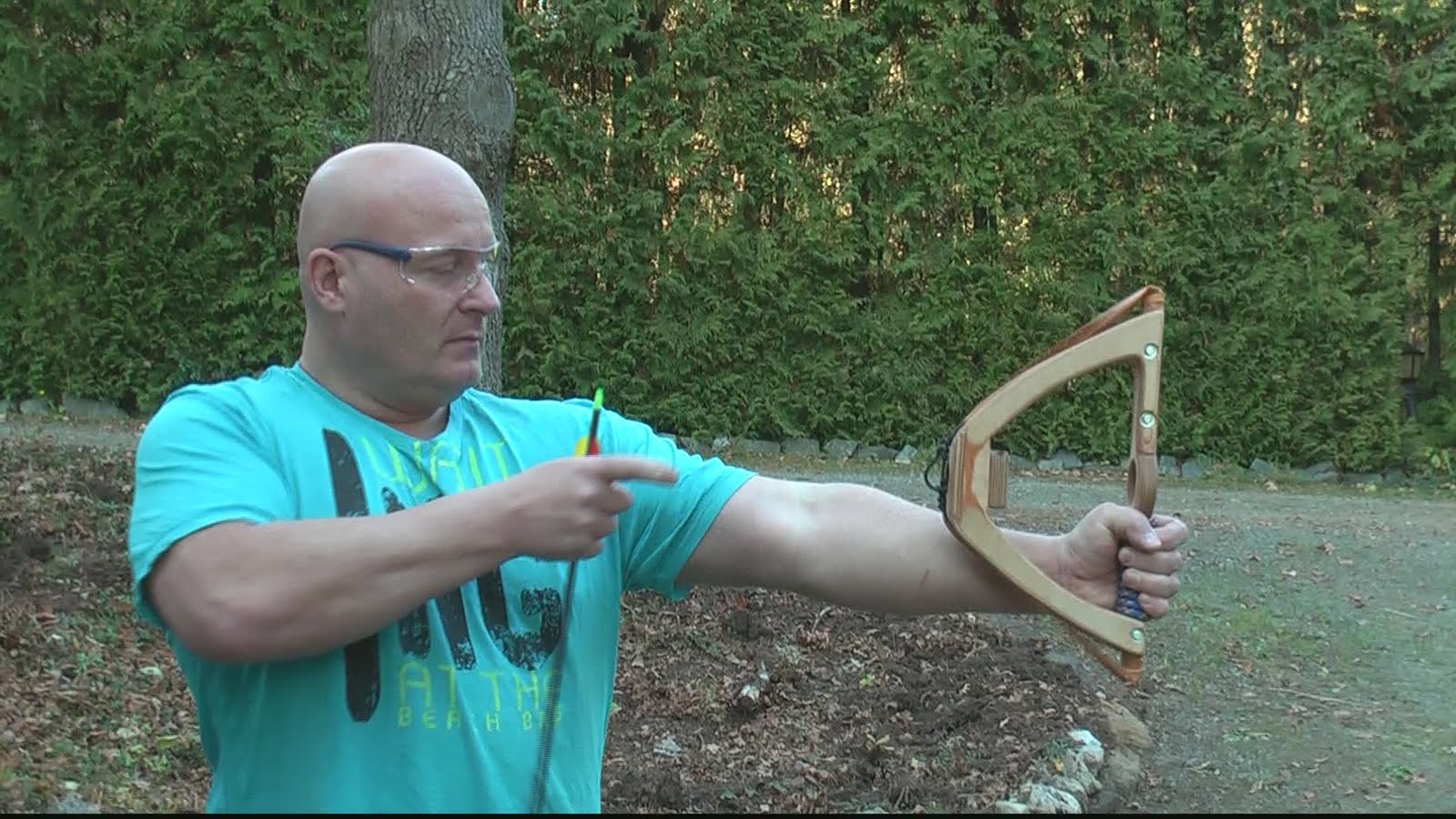 The Slingshot Channel Zombie Slaying Slingbow How to make it at home