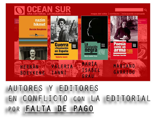 Autores y editores de Ocean Sur en conflicto