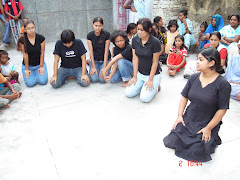 Play at Indirabasti Slum Timarpur Delhi