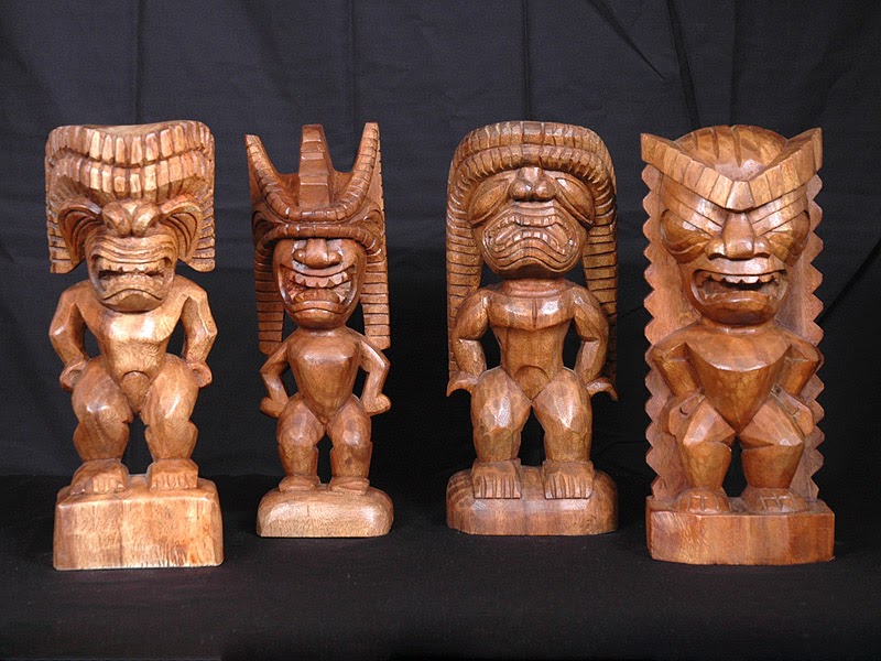 TIKI STORY "Where Tikis & People Meet" TIKI BLOG Carved Tiki Totem