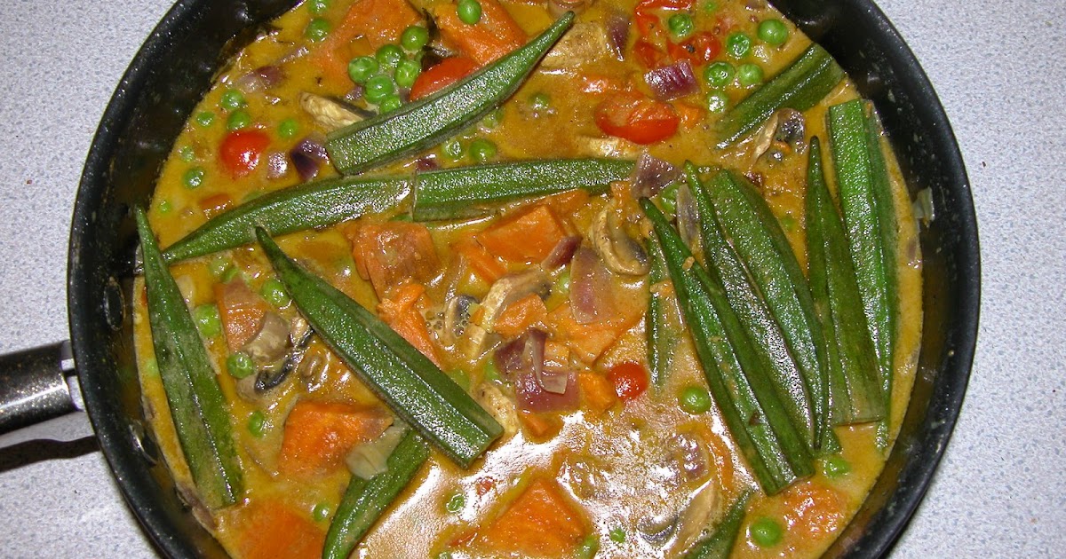 The Portobello Kitchen South Indian Okra and Sweet Potato Curry