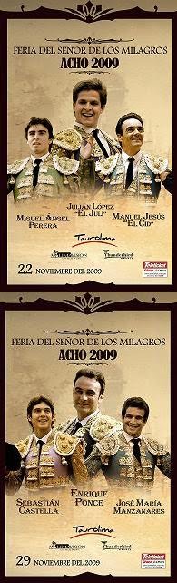 SOLO EN ACHO PODRAS VER A LOS MEJORES TOREROS DEL MUNDO