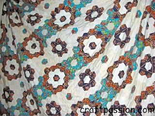 Hexagon+quilt+patterns+free