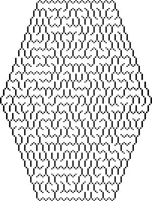 Welcome to my world of puzzles: Puzzle 63 : Maze 62 : Hexagon Maze : Easy