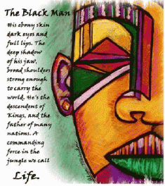 the black man