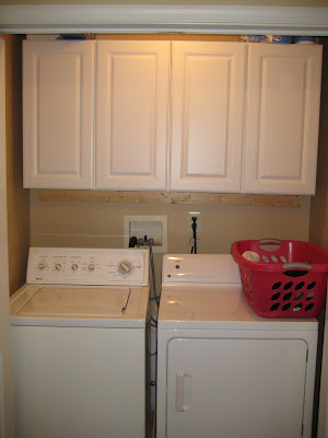 Making Our House A Home: Day #10 - Laundry Room/Closet Organization