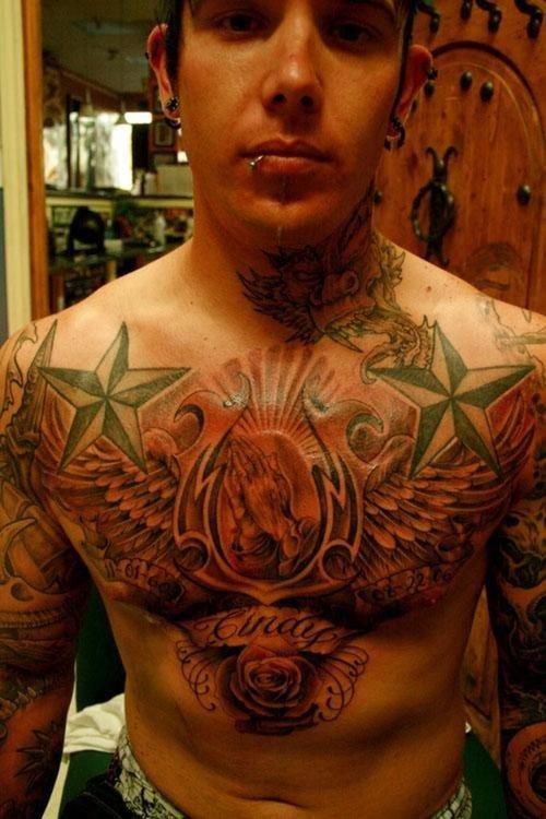 tribal tattoos for men on chest. tribal tattoos for men on chest. Tribal Chest Tattoos for Men.