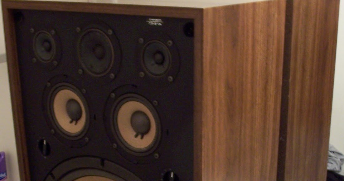 Revolver 18. Pioneer CS911A Speakers from 1975?