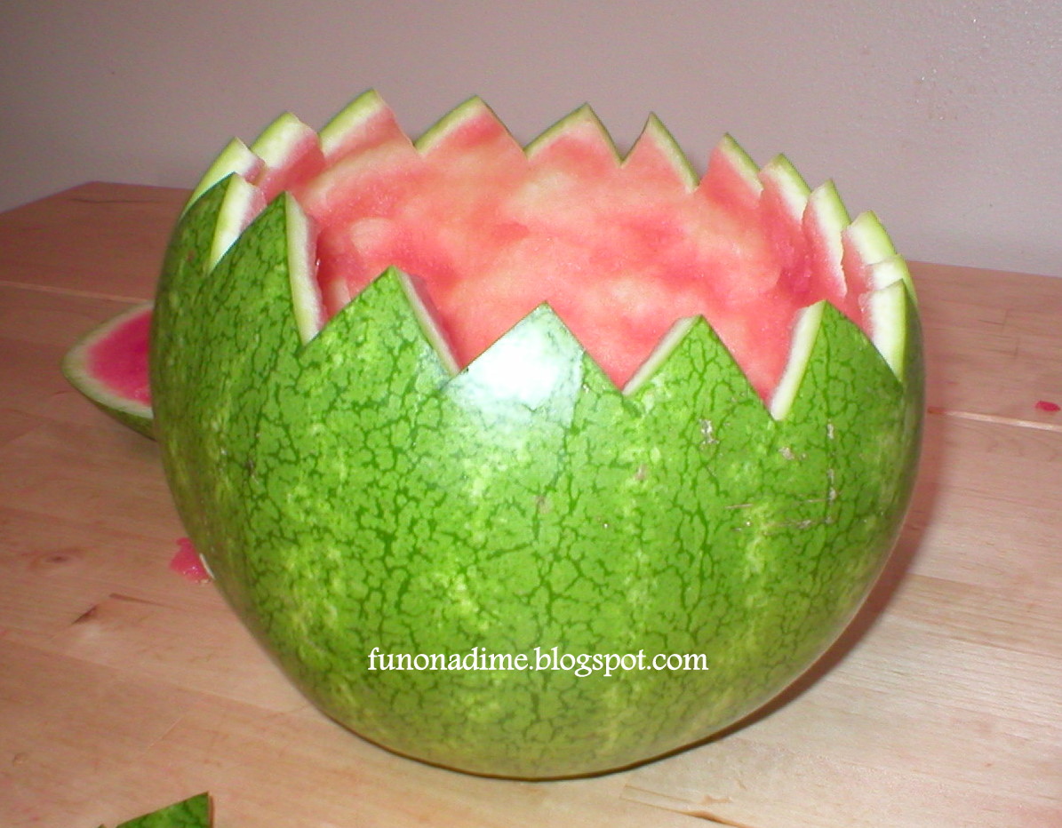 Fun On A Dime Watermelon Jello Bowl