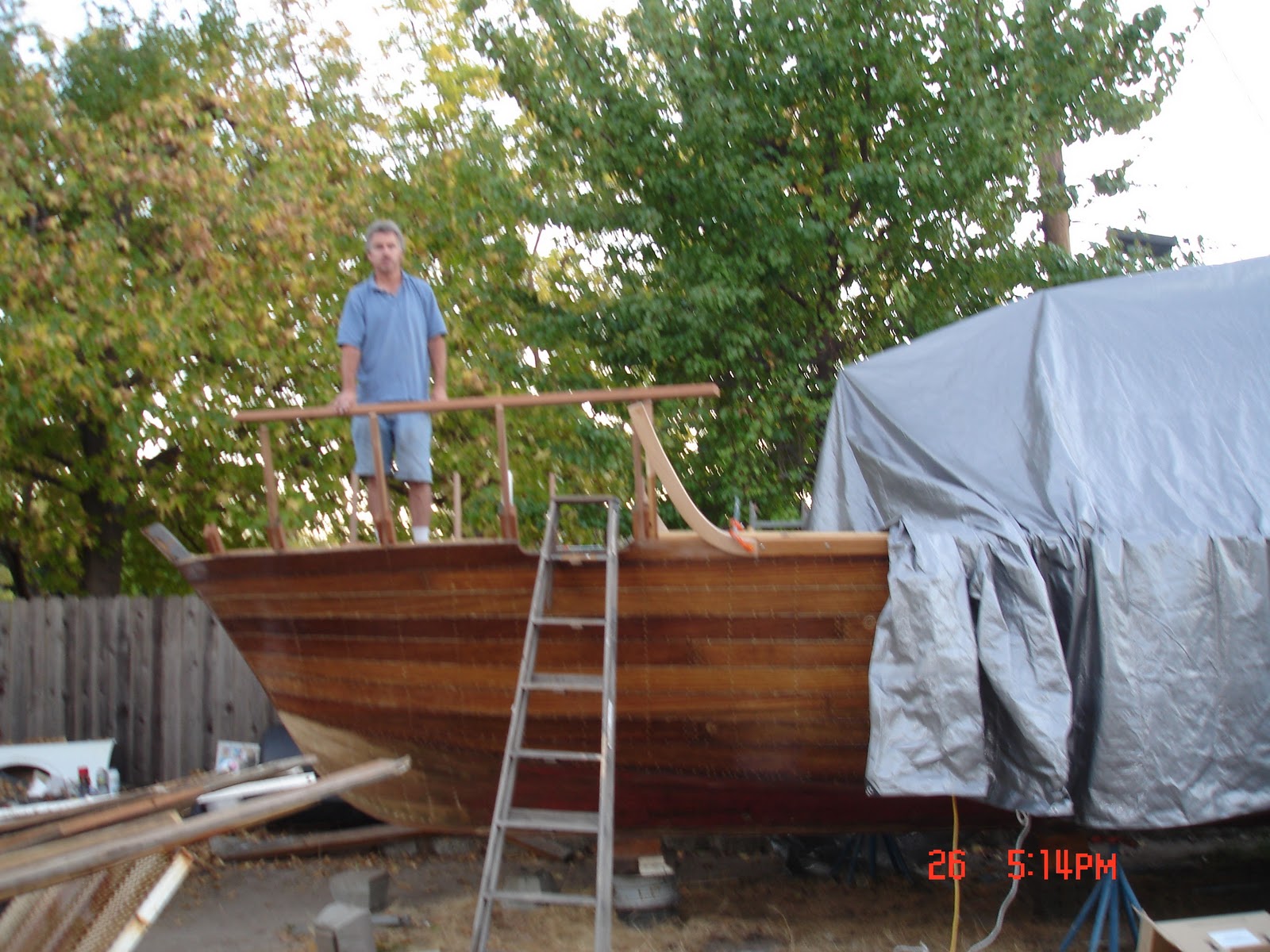 Pirate Ship Playhouse Project: #3 Pirate Ship Playhouse - continued