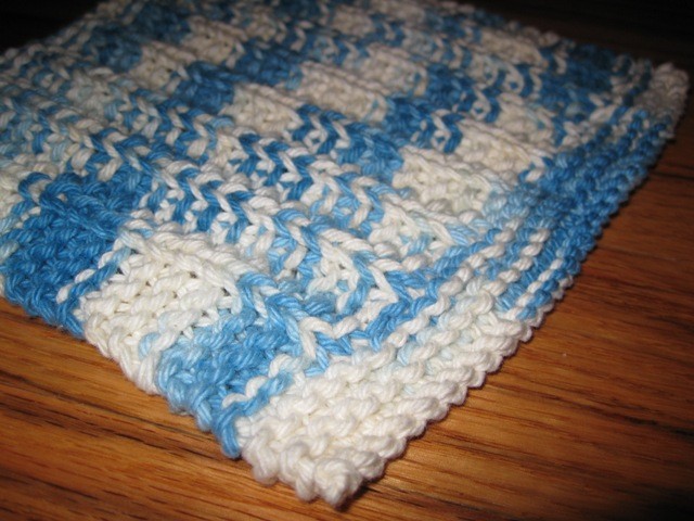 Knitting Love: Cornrow Dishcloth -- New Ravelry Pattern