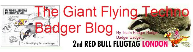 The Giant Flying Techno Badger Blog