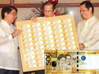 Philippines New 500 Peso Bill