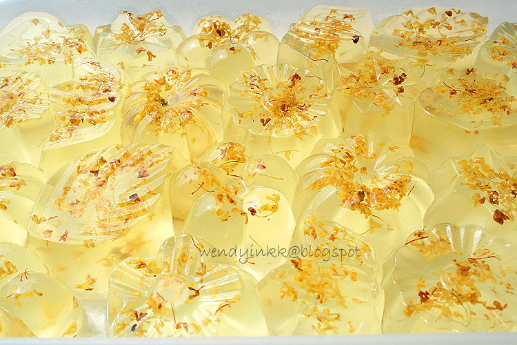 Table for 2.... or more Osmanthus Konnyaku Jelly