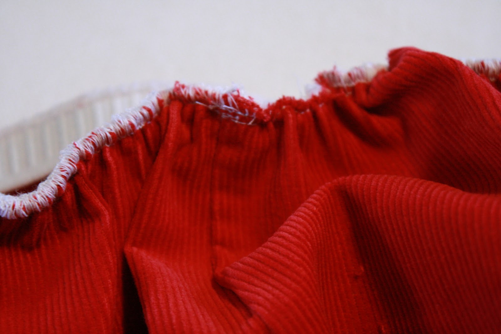 The Naptime Report Serger Elastic Waistband Tutorial