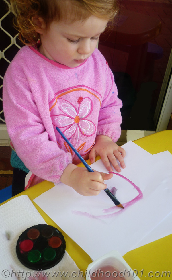 Kids Art Learning to Use Watercolours Childhood101