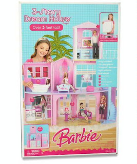 barbie 3 storey house